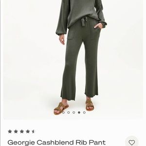 Splendid Georgie Cashblend Rib Pant